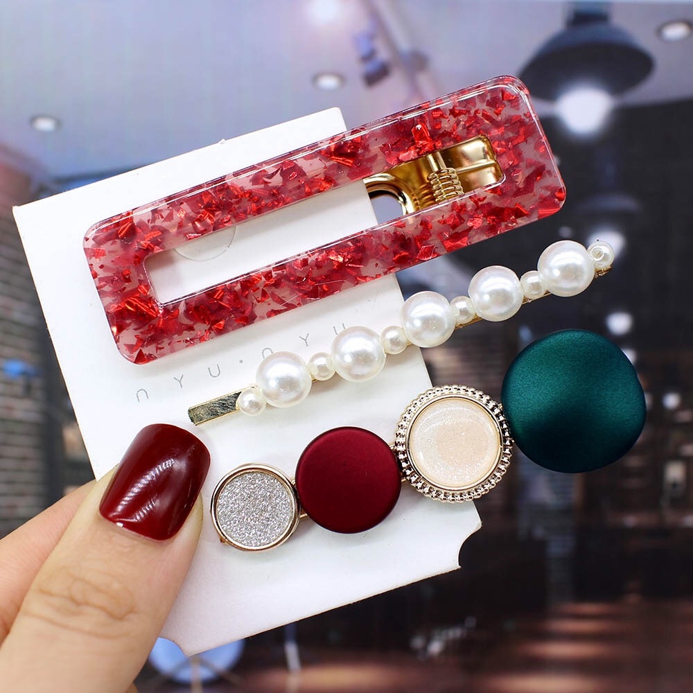 Holiday hair clips (3 piece set)